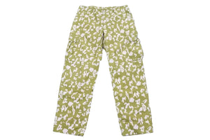 A BATHING APE アベイシングエイプ カーゴパンツ サルデジカモ アーカイブ 総柄 コットン カーキ 良品 中古 59588 