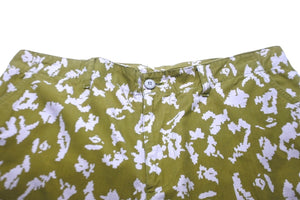 A BATHING APE アベイシングエイプ カーゴパンツ サルデジカモ アーカイブ 総柄 コットン カーキ 良品 中古 59588 