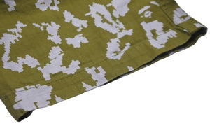 A BATHING APE アベイシングエイプ カーゴパンツ サルデジカモ アーカイブ 総柄 コットン カーキ 良品 中古 59588 