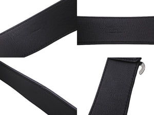 LOUIS VUITTON ルイヴィトン ベルト サンチュール LVオートグラフ サイズ 40/100 M0187 レザー シルバー金具 美品 中古 59591