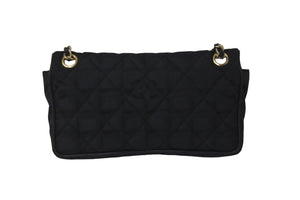 極美品 CHANEL シャネル ニュートラベルライン マトラッセ チェーン ショルダーバッグ 10番台 ブラック ココマーク 中古 59605