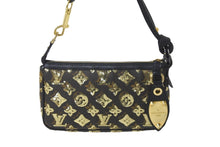 Load image into Gallery viewer, 極美品 LOUIS VUITTON ルイヴィトン ハンドバッグ エクリプスポシェットアクセソワール M40248 スパンコール モノグラム 中古 59618