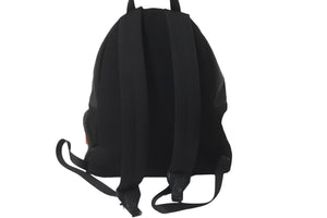 FENDI フェンディ リュック バックパック ブラック ボアロゴ ナイロン 7VZ012・5PN 4 良品 中古 59624 