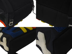 FENDI フェンディ リュック バックパック ブラック ボアロゴ ナイロン 7VZ012・5PN 4 良品 中古 59624 
