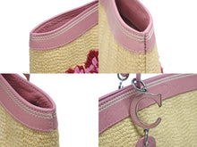 Load image into Gallery viewer, Christian Dior クリスチャンディオール かごトートバッグ 07-BO-1005 リミテッドエディション ラフィア ガリアーノ期 美品 中古 4b005963