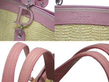 Load image into Gallery viewer, Christian Dior クリスチャンディオール かごトートバッグ 07-BO-1005 リミテッドエディション ラフィア ガリアーノ期 美品 中古 4b005963