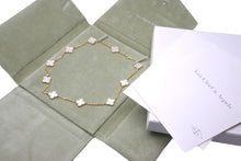 Load image into Gallery viewer, Van Cleef &amp; Arpels ヴァンクリーフ＆アーペル ヴィンテージ アルハンブラ ホワイトマザーオブパール 10P 美品 中古 59655