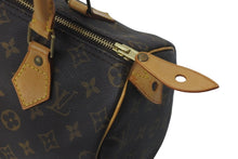 Load image into Gallery viewer, LOUIS VUITTON ルイ ヴィトン ハンドバッグ スピーディ25 M41528 モノグラム PVC コーティングキャンバス ブラウン 美品 中古 59657