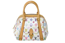 Load image into Gallery viewer, LOUIS VUITTON ルイ ヴィトン ハンドバッグ M40096 モノグラムマルチカラー プリシラ ブロン ホワイト 美品 中古 59667
