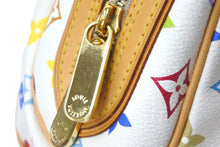 Load image into Gallery viewer, LOUIS VUITTON ルイ ヴィトン ハンドバッグ M40096 モノグラムマルチカラー プリシラ ブロン ホワイト 美品 中古 59667
