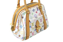 Load image into Gallery viewer, LOUIS VUITTON ルイ ヴィトン ハンドバッグ M40096 モノグラムマルチカラー プリシラ ブロン ホワイト 美品 中古 59667