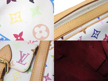 Load image into Gallery viewer, LOUIS VUITTON ルイ ヴィトン ハンドバッグ M40096 モノグラムマルチカラー プリシラ ブロン ホワイト 美品 中古 59667