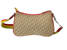 Load image into Gallery viewer, Christian Dior クリスチャンディオール ショルダーバッグ ラスタ トロッター サドル ブラウン 08RU 0094 美品 中古 59676