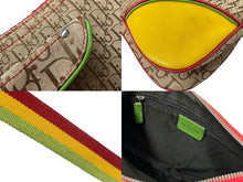 Load image into Gallery viewer, Christian Dior クリスチャンディオール ショルダーバッグ ラスタ トロッター サドル ブラウン 08RU 0094 美品 中古 59676