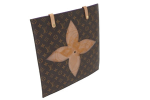 LOUIS VUITTON ルイ ヴィトン レコードケース インテリアグッズ モノグラム コーティングキャンバス ブラウン 美品 中古 59686