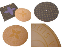 Load image into Gallery viewer, LOUIS VUITTON ルイ ヴィトン レコードケース インテリアグッズ モノグラム コーティングキャンバス ブラウン 美品 中古 59686