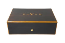 Load image into Gallery viewer, LOUIS VUITTON ルイヴィトン コフレ75 シガール ヒュミドール M58562 木製 コーティング ブラウン 美品 中古 59687