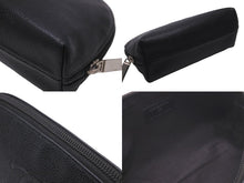 Load image into Gallery viewer, CHANEL シャネル ポーチ ココマーク タイムレスクラシックライン 48659 14番台 2010年 グレインカーフ ブラック 美品 中古 59690