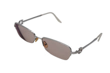 画像をギャラリービューアに読み込む, Christian Dior クリスチャンディオール サングラス シルバー ブラウン CD3679 DYG サイドロゴ メタル 美品 中古 59692