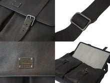Load image into Gallery viewer, DOLCE&amp;GABBANA ドルチェアンドガッバーナ ショルダーバッグ 2WAY ブラウン レザー ベルト金具 美品 中古 59710