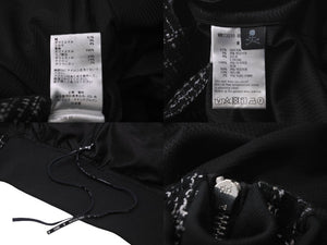 極美品 MASTERMIND マスターマインド ジャケット スカル コットン ブラック 刺繍 Mサイズ シルバー金具 中古 59734