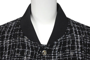 極美品 MASTERMIND マスターマインド ジャケット スカル コットン ブラック 刺繍 Mサイズ シルバー金具 中古 59734