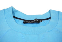 Load image into Gallery viewer, DOLCE&amp;GABBANA ドルチェアンドガッバーナ 半袖スウェットシャツ サイズ50 ブルー コットン ポリエステル JZ-G9WT8T 美品 中古 59774