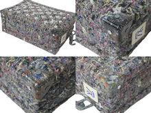 Load image into Gallery viewer, 新品同様 LOUIS VUITTON ルイヴィトン リサイクル ヴァージル ツイード ソフトトランク ショルダーバッグ グレー マルチ M58741 中古 59780