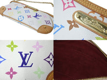 Load image into Gallery viewer, LOUIS VUITTON ルイ ヴィトン ショルダーバッグ ポーチ M60096 ポシェット ミラMM モノグラムマルチカラー ブロン 美品 中古 59792