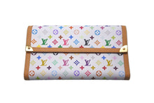 Load image into Gallery viewer, LOUIS VUITTON ルイ ヴィトン 長財布 M92659 モノグラムマルチカラー ポルトトレゾール インターナショナル ブロン 美品 中古 59793