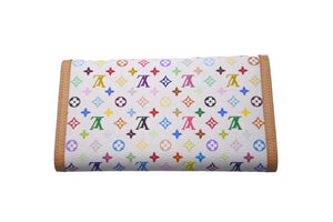 LOUIS VUITTON ルイ ヴィトン 長財布 M92659 モノグラムマルチカラー ポルトトレゾール インターナショナル ブロン 美品 中古 59793