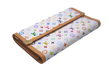 Load image into Gallery viewer, LOUIS VUITTON ルイ ヴィトン 長財布 M92659 モノグラムマルチカラー ポルトトレゾール インターナショナル ブロン 美品 中古 59793
