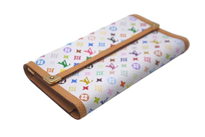 LOUIS VUITTON ルイ ヴィトン 長財布 M92659 モノグラムマルチカラー ポルトトレゾール インターナショナル ブロン 美品 中古 59793