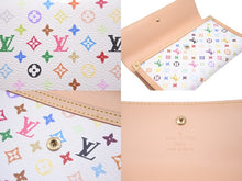 Load image into Gallery viewer, LOUIS VUITTON ルイ ヴィトン 長財布 M92659 モノグラムマルチカラー ポルトトレゾール インターナショナル ブロン 美品 中古 59793