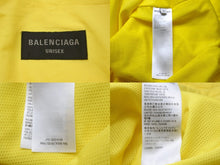 Load image into Gallery viewer, 極美品 BALENCIAGA バレンシアガ 3Bスポーツアイコンロゴ プルオーバートラックスーツジャケット イエロー サイズL 中古 59795
