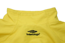 Load image into Gallery viewer, 極美品 BALENCIAGA バレンシアガ 3Bスポーツアイコンロゴ プルオーバートラックスーツジャケット イエロー サイズL 中古 59795