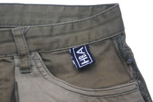 画像をギャラリービューアに読み込む, Hood By Air フードバイエアー HBA SS16 カーゴパンツ ファスナー 刺繍 カーキ シルバー金具 美品 中古 59799