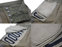 画像をギャラリービューアに読み込む, Hood By Air フードバイエアー HBA SS16 カーゴパンツ ファスナー 刺繍 カーキ シルバー金具 美品 中古 59799