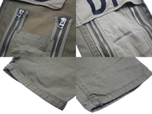 画像をギャラリービューアに読み込む, Hood By Air フードバイエアー HBA SS16 カーゴパンツ ファスナー 刺繍 カーキ シルバー金具 美品 中古 59799