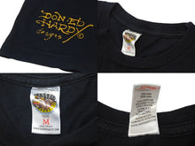 Load image into Gallery viewer, Ed Hardy エドハーディー 半袖Tシャツ サイズM タトゥーモチーフ ハート プリント ラインストーン ブラック 美品 中古 4b000598
