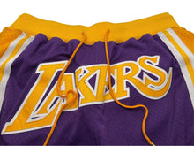 画像をギャラリービューアに読み込む, JustDon×mitchell&amp;ness ジャストドン×ミッチェルアンドネス ショートパンツ レイカーズ サイズL 美品 中古 59800