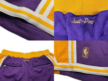 画像をギャラリービューアに読み込む, JustDon×mitchell&amp;ness ジャストドン×ミッチェルアンドネス ショートパンツ レイカーズ サイズL 美品 中古 59800
