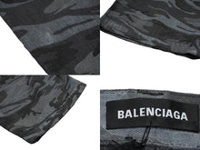 Load image into Gallery viewer, BALENCIAGA バレンシアガ パンツ ストーン ブラック カモ スケーター ショートパンツ デニム サイズ30 641464 美品 中古 59802