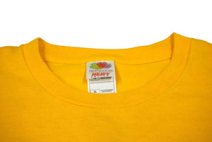 G-Unit 50cent 半袖 ヴィンテージ Ｔシャツ フルーツオブザルーム イエロー コットン サイズXL 2004 美品 中古 59803