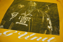 Load image into Gallery viewer, G-Unit 50cent 半袖 ヴィンテージ Ｔシャツ フルーツオブザルーム イエロー コットン サイズXL 2004 美品 中古 59803