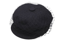 画像をギャラリービューアに読み込む, Christian Dior クリスチャンディオール ネットチュールキャスケット 86ATY920G130 2023SS コットン ブラック 59 美品 中古 59831