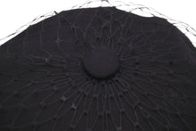 画像をギャラリービューアに読み込む, Christian Dior クリスチャンディオール ネットチュールキャスケット 86ATY920G130 2023SS コットン ブラック 59 美品 中古 59831