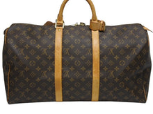 Load image into Gallery viewer, LOUIS VUITTON ルイヴィトン キーポル50 ボストンバッグ M41426 モノグラムキャンバス ブラウン ゴールド金具 美品 中古 4b005984