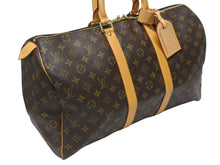 Load image into Gallery viewer, LOUIS VUITTON ルイヴィトン キーポル50 ボストンバッグ M41426 モノグラムキャンバス ブラウン ゴールド金具 美品 中古 4b005984