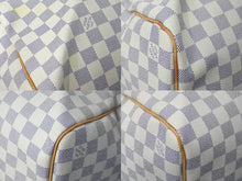 Load image into Gallery viewer, LOUIS VUITTON ルイヴィトン ボストンバッグ キーポル50 ダミエアズール N41430 ホワイト 美品 中古 59856
